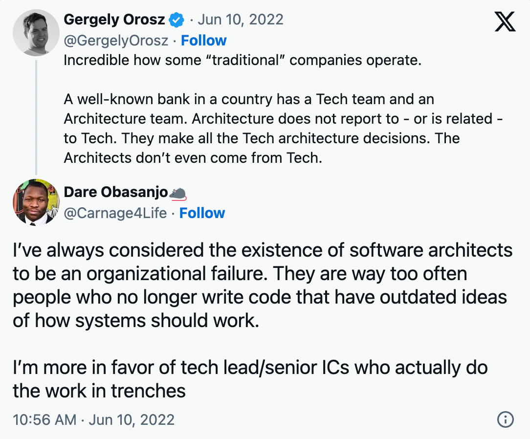 The Rise of Modern Software Architects