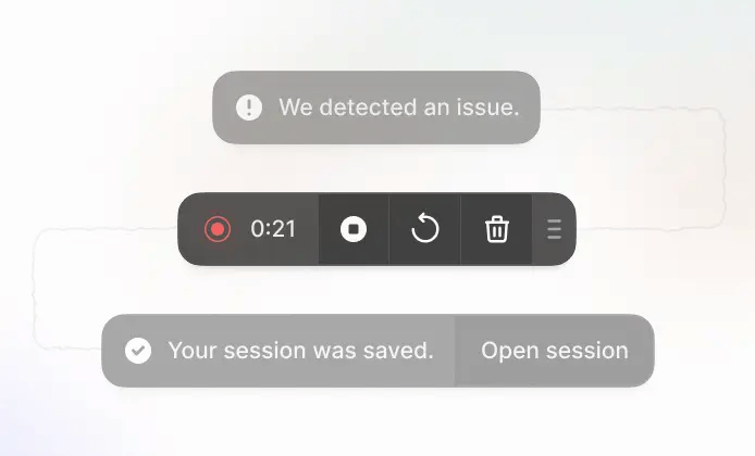 Continuous session recording, reimagined