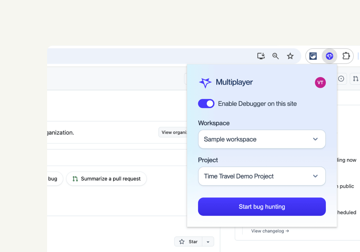 Multiplayer debugger extension