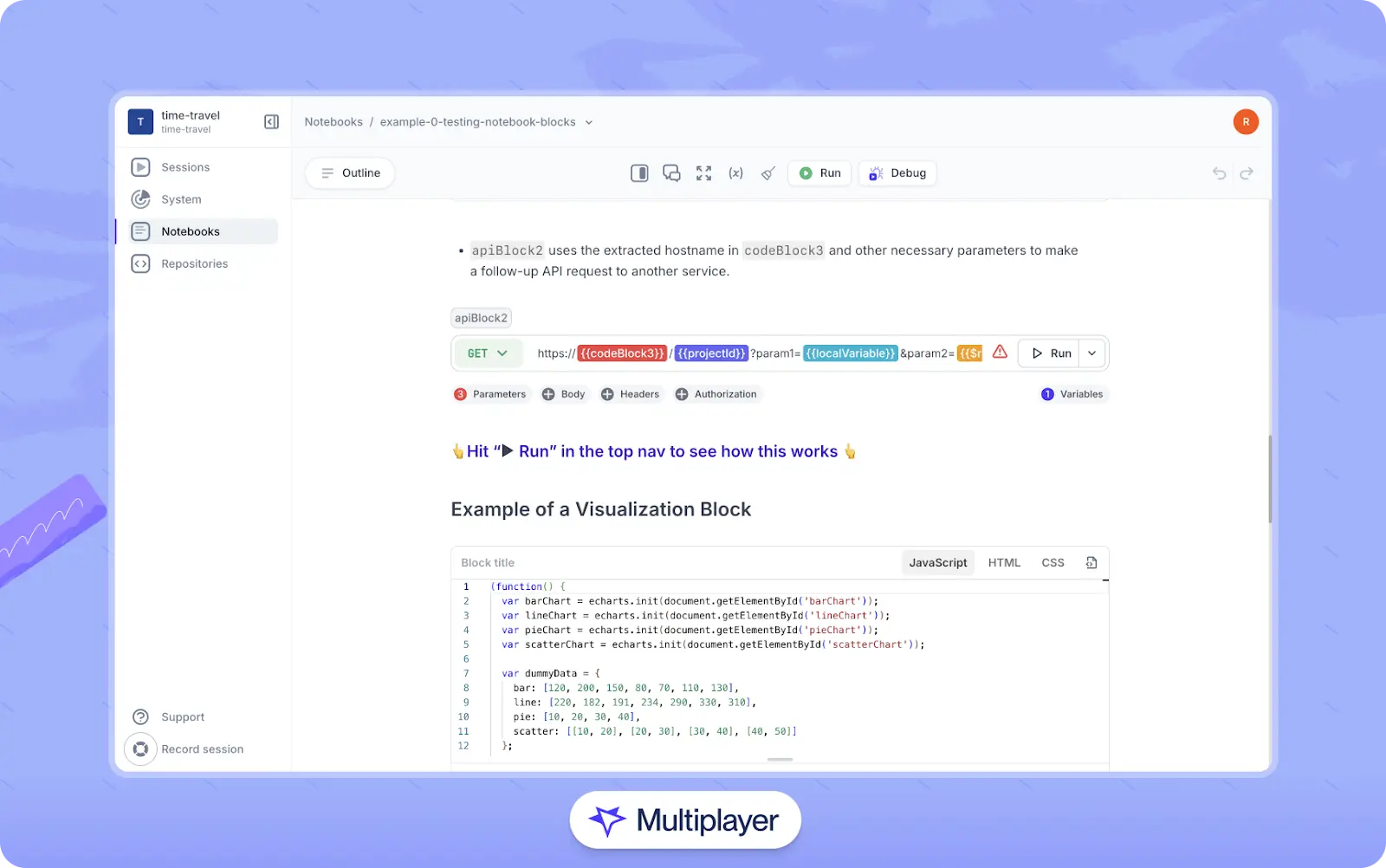 Multiplayer notebooks