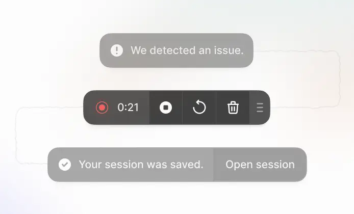 Continuous recording