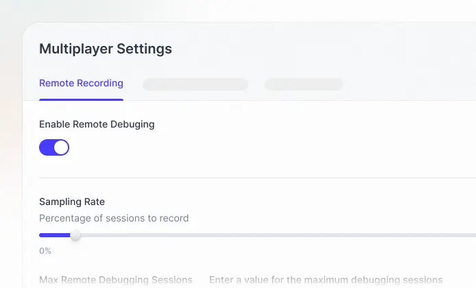 Conditional recording